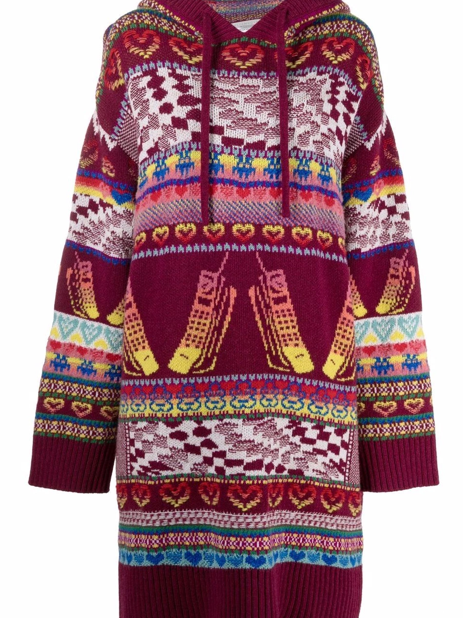 Affordable Stella intarsia-knit Women jumper McCartney 0825